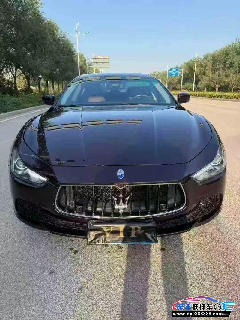抵押车出售16年玛莎拉蒂Ghibli轿车