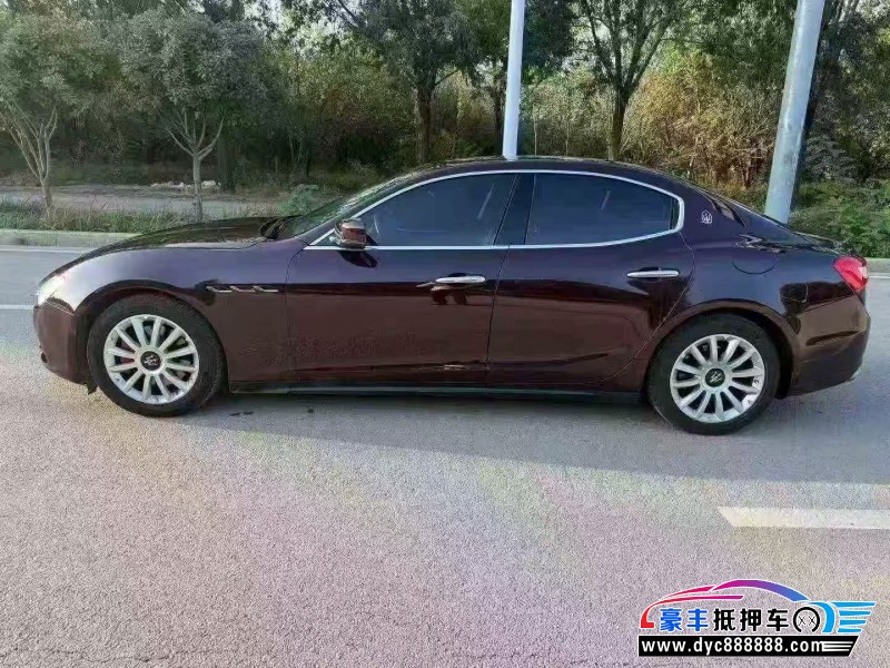 16年玛莎拉蒂Ghibli轿车抵押车出售
