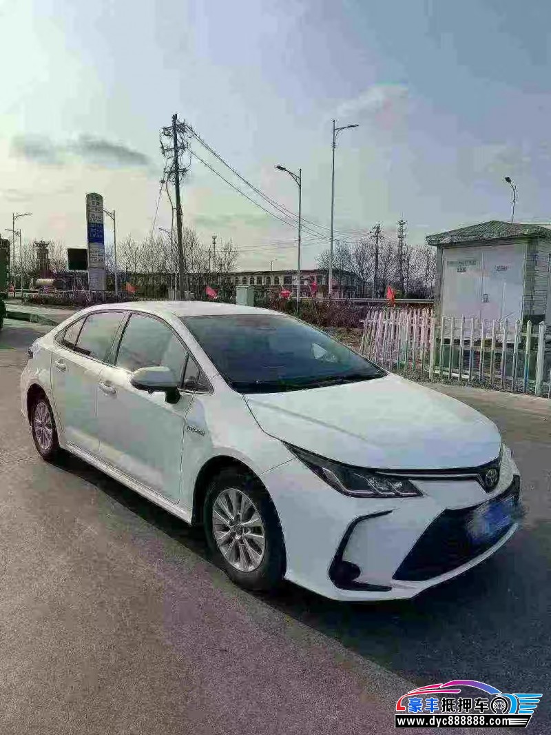 24年丰田卡罗拉轿车抵押车出售