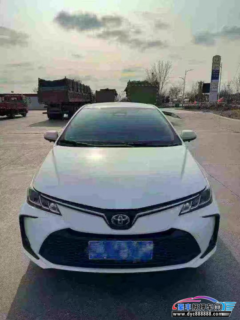 24年丰田卡罗拉轿车抵押车出售