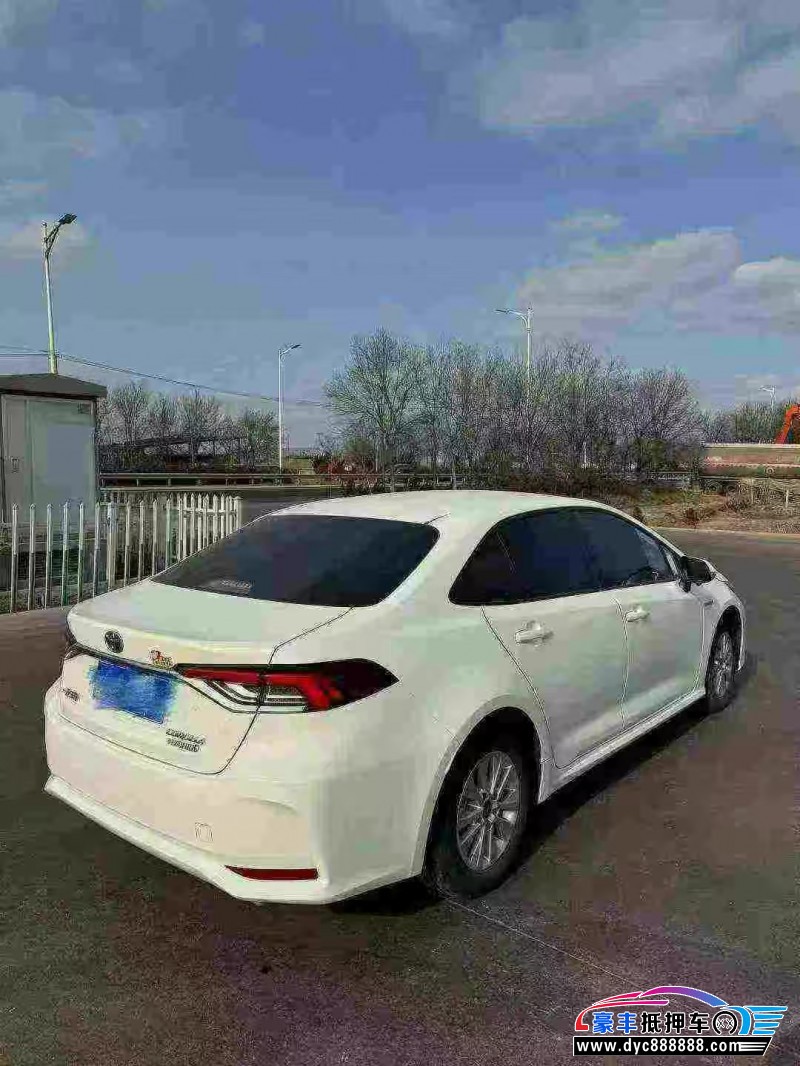 24年丰田卡罗拉轿车抵押车出售