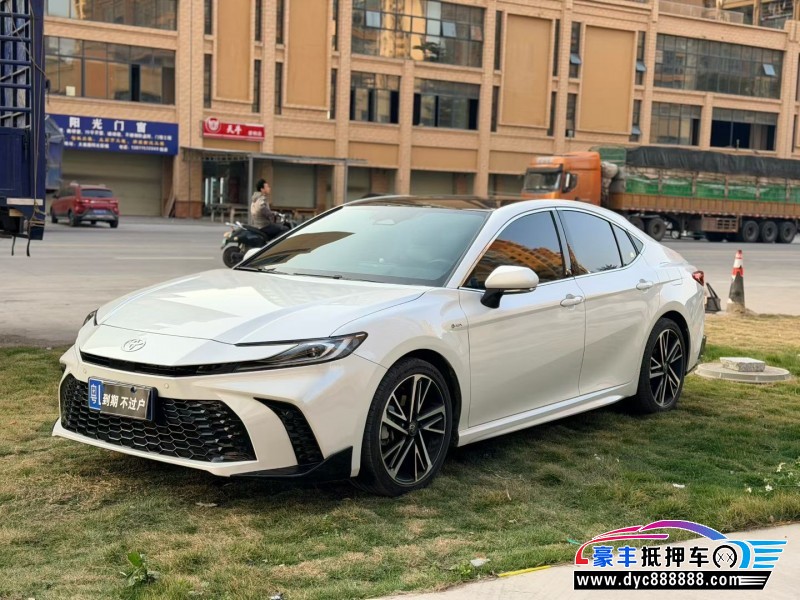 24年丰田凯美瑞轿车抵押车出售