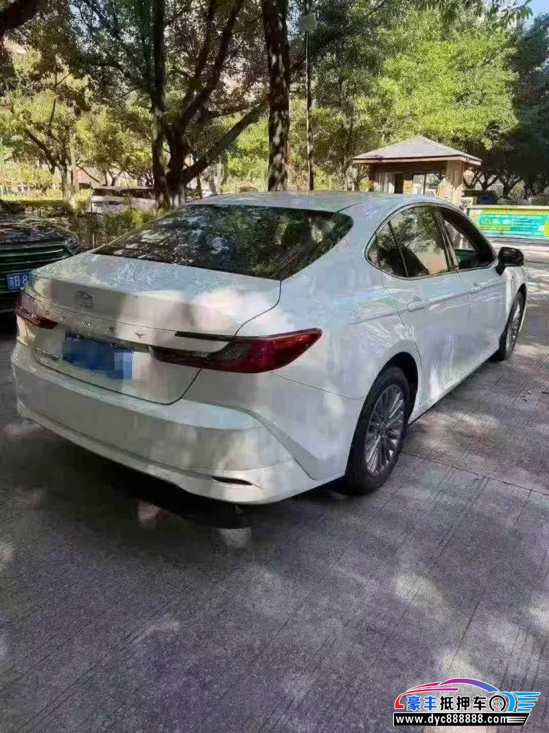 25年丰田凯美瑞轿车抵押车出售