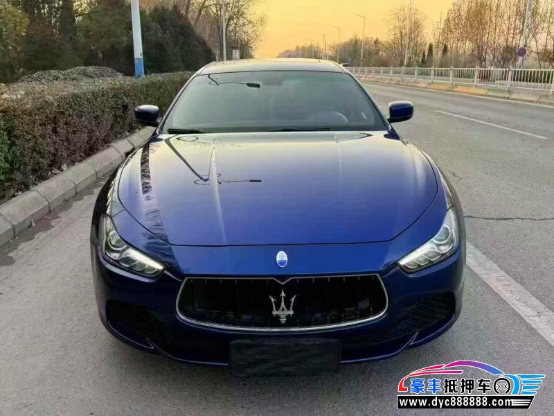 抵押车出售16年玛莎拉蒂Ghibli轿车