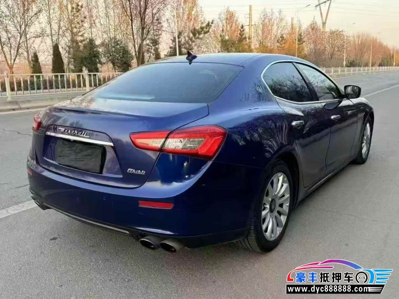 16年玛莎拉蒂Ghibli轿车抵押车出售
