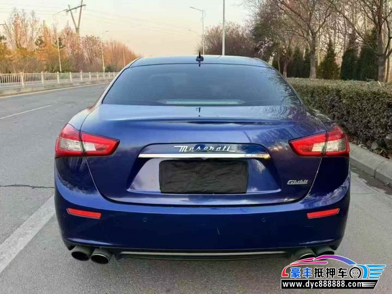 16年玛莎拉蒂Ghibli轿车抵押车出售