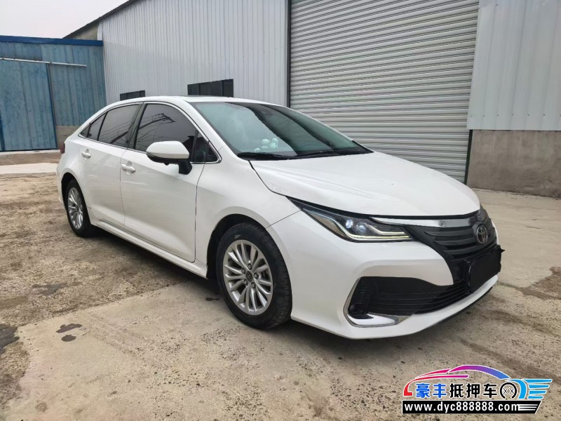 22年丰田亚洲狮轿车抵押车出售