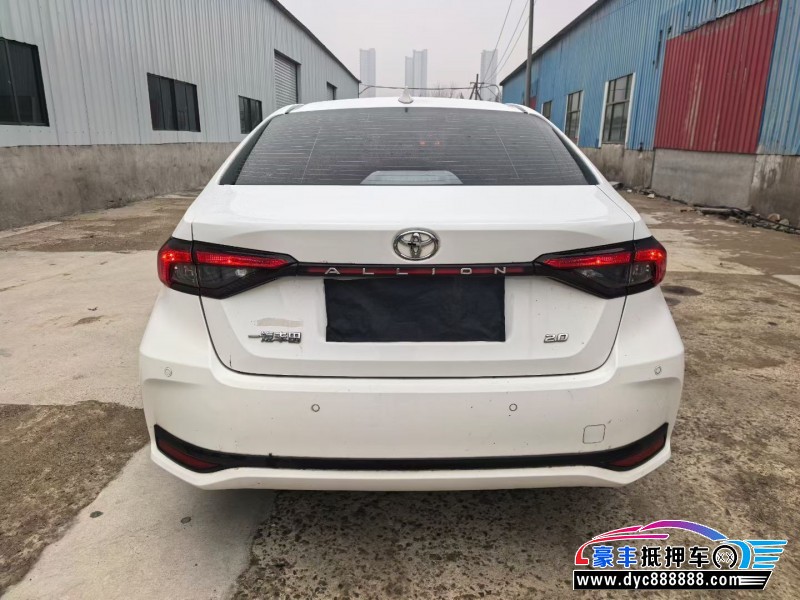 22年丰田亚洲狮轿车抵押车出售