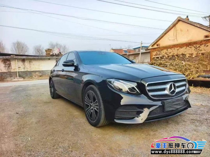 18年奔驰E轿车抵押车出售