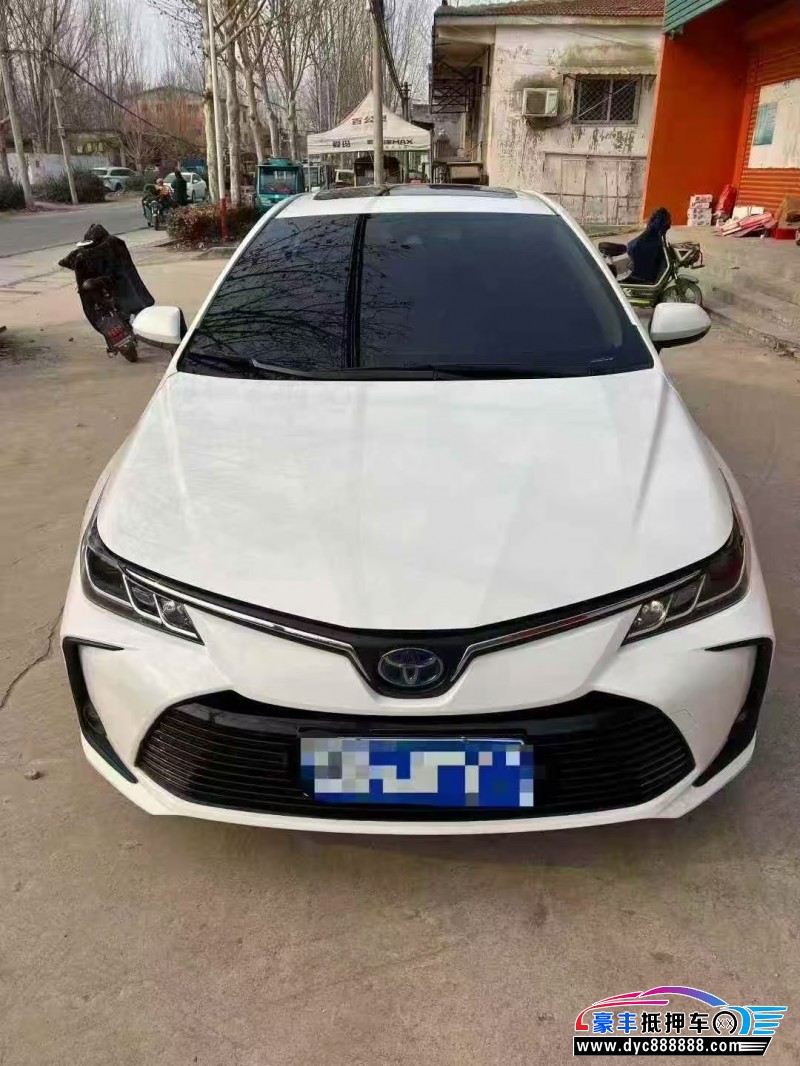 抵押车出售22年丰田卡罗拉轿车