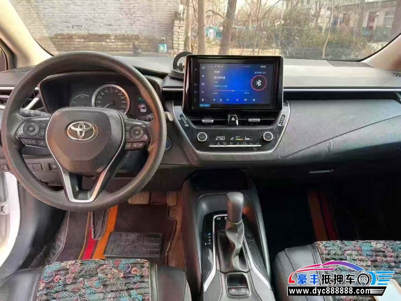 22年丰田卡罗拉轿车抵押车出售