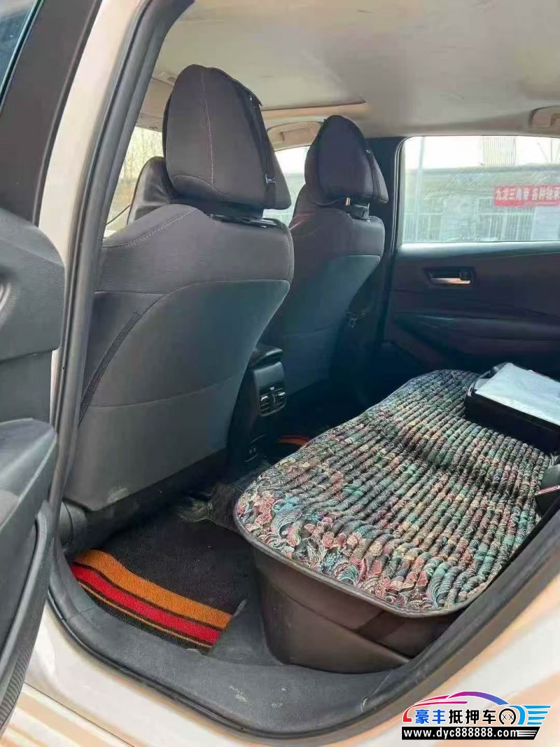 22年丰田卡罗拉轿车抵押车出售