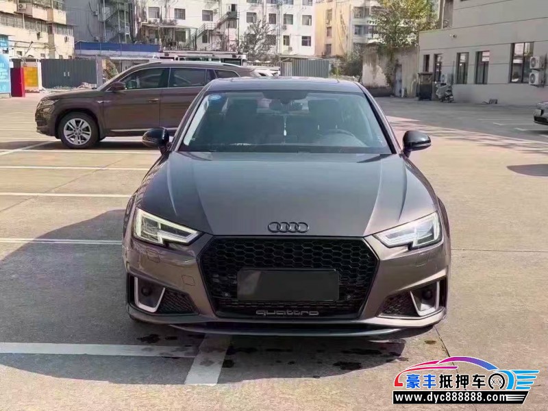 19年奥迪A4L轿车抵押车出售