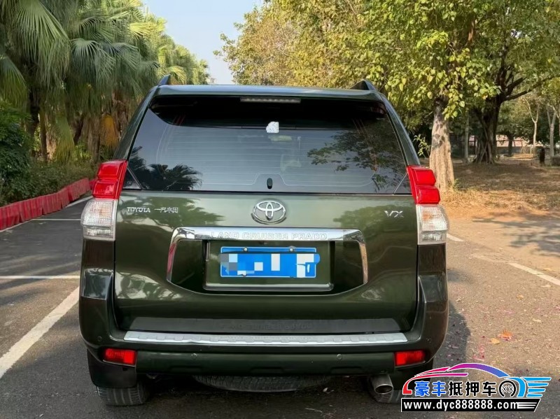 13年丰田普拉多（霸道）轿车抵押车出售