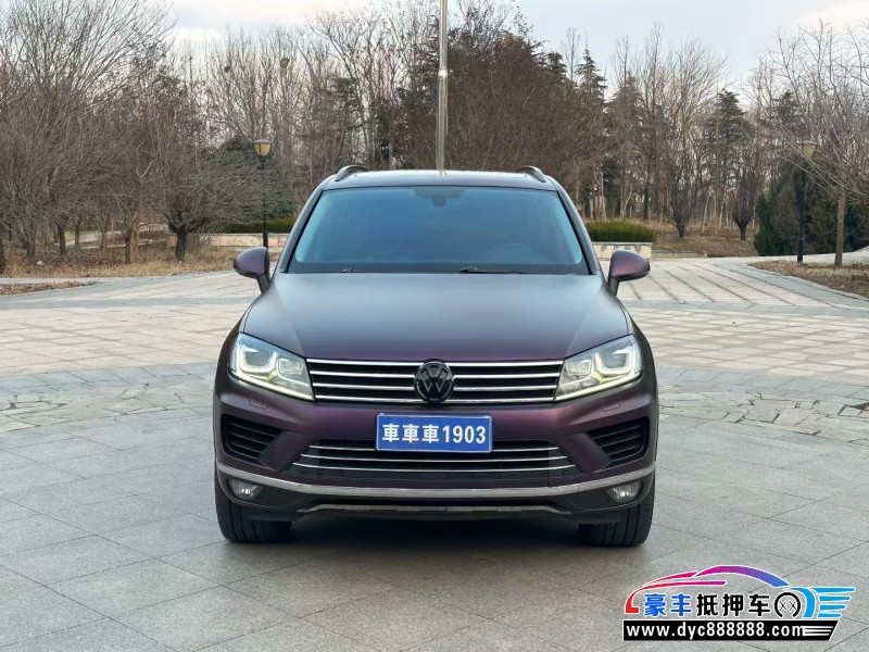 抵押车出售18年大众途锐轿车