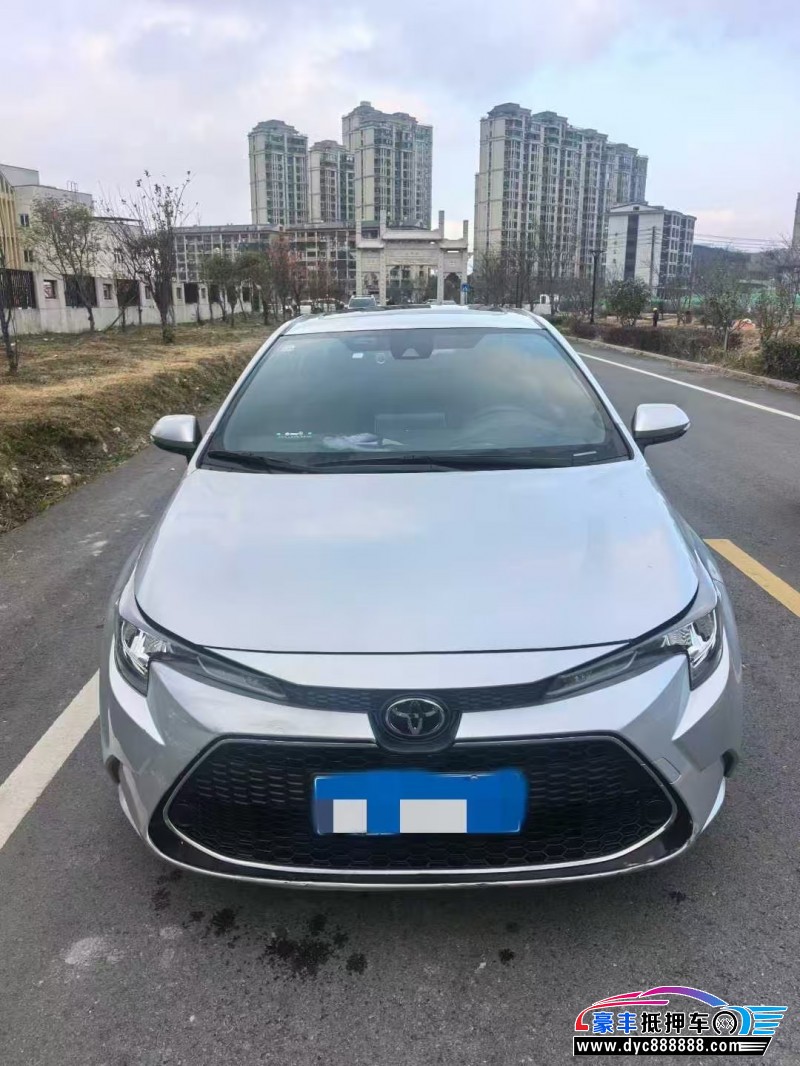 抵押车出售21年丰田雷凌轿车