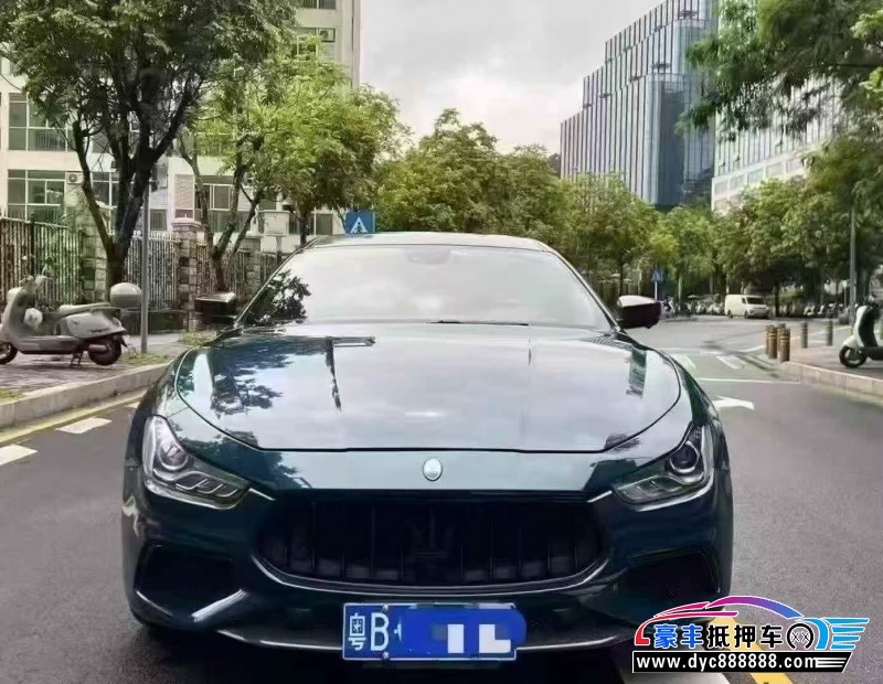 18年玛莎拉蒂Ghibli轿车抵押车出售