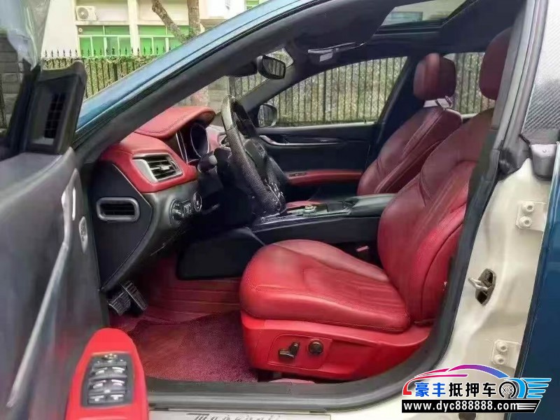 18年玛莎拉蒂Ghibli轿车抵押车出售