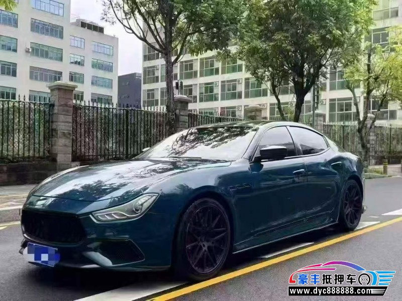 18年玛莎拉蒂Ghibli轿车抵押车出售