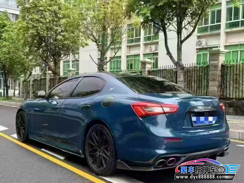 18年玛莎拉蒂Ghibli轿车抵押车出售