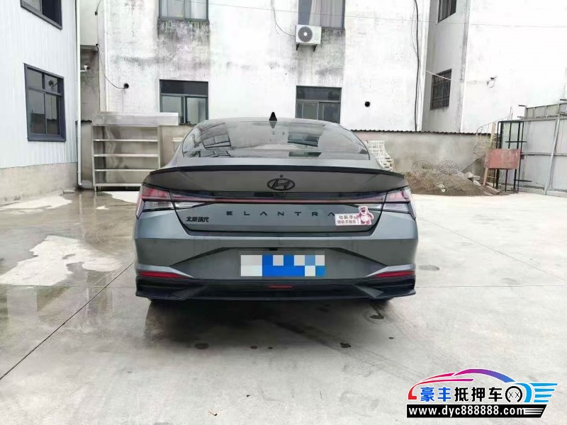 23年现代伊兰特轿车抵押车出售