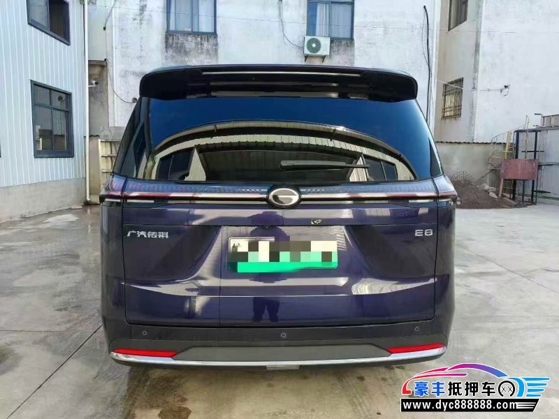 24年传祺e8轿车抵押车出售