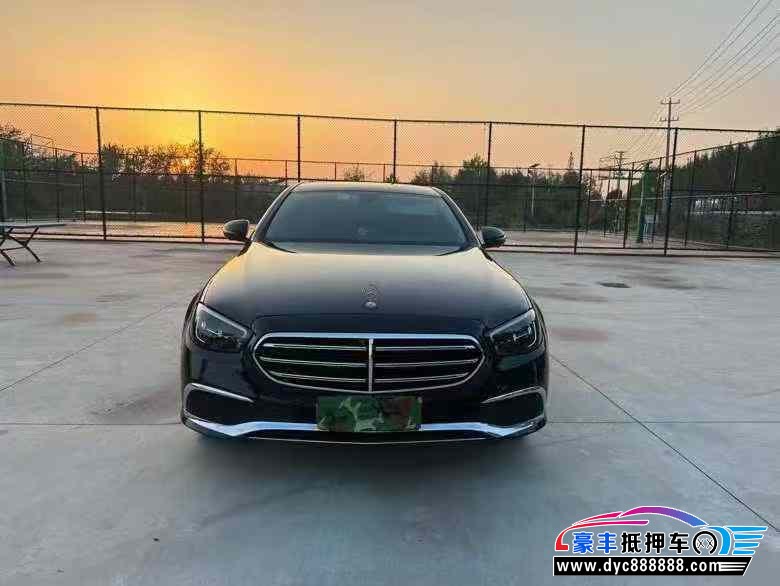 21年奔驰E轿车抵押车出售