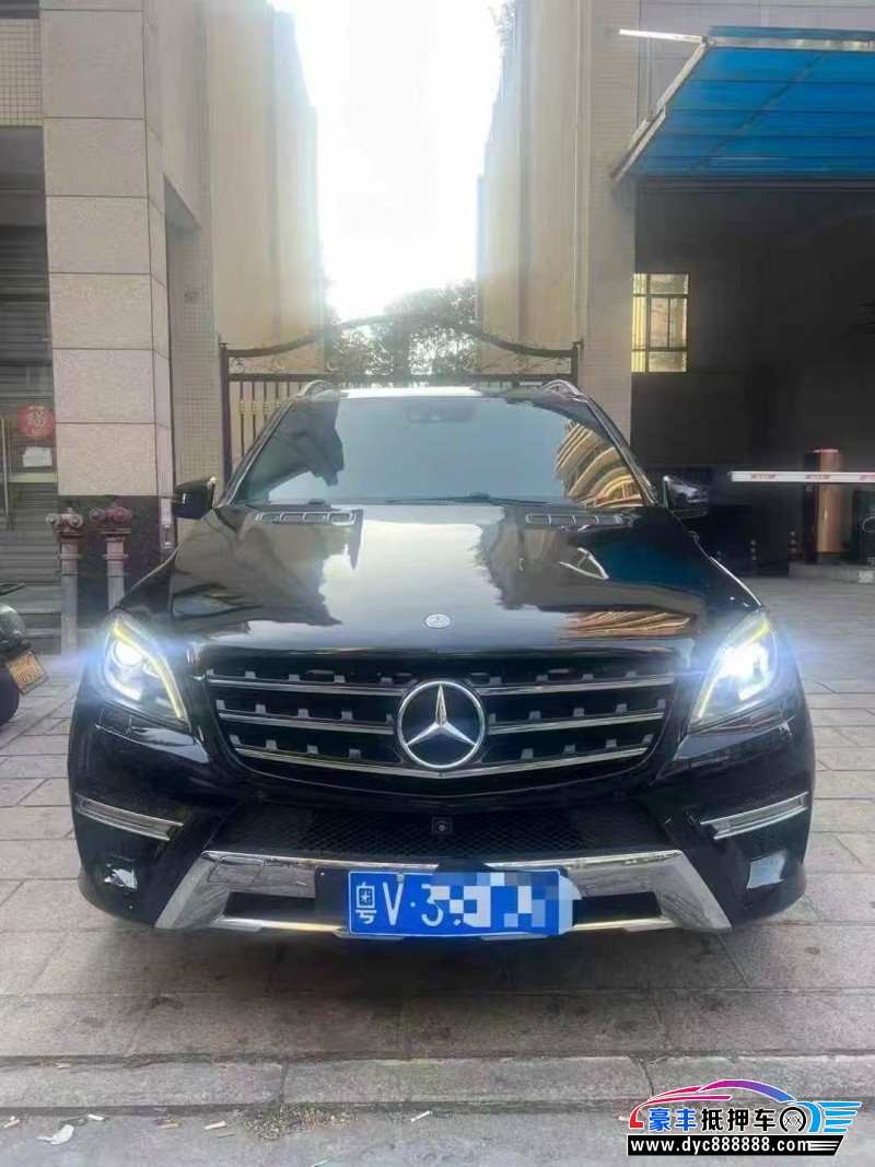 14年奔驰ML轿车抵押车出售