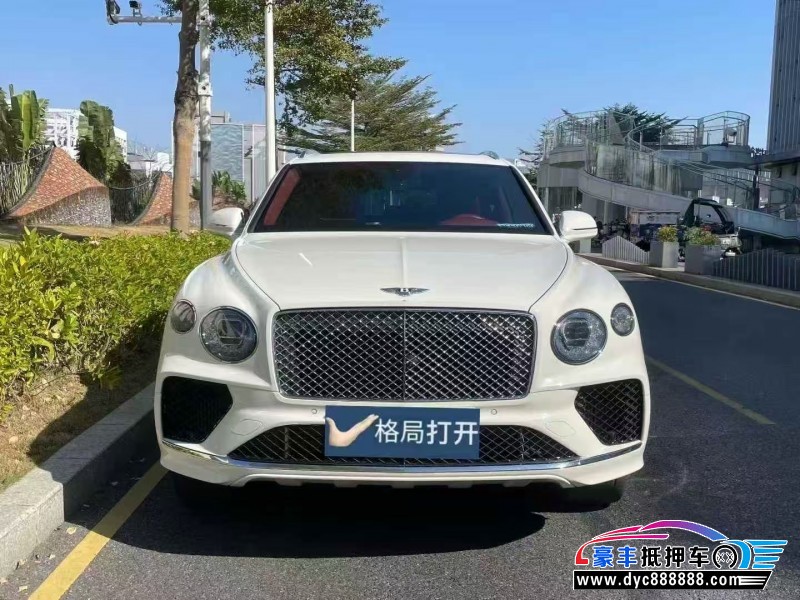 21年宾利添越轿车抵押车出售