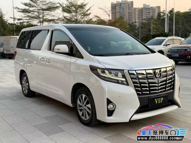 12年丰田埃尔法轿车抵押车出售