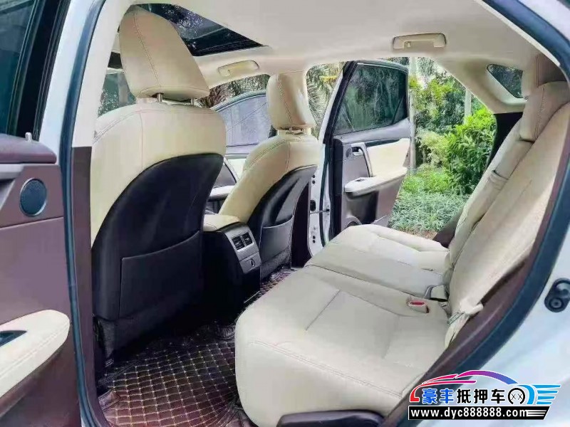 16年雷克萨斯RX轿车抵押车出售