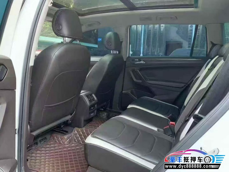 18年大众途观轿车抵押车出售