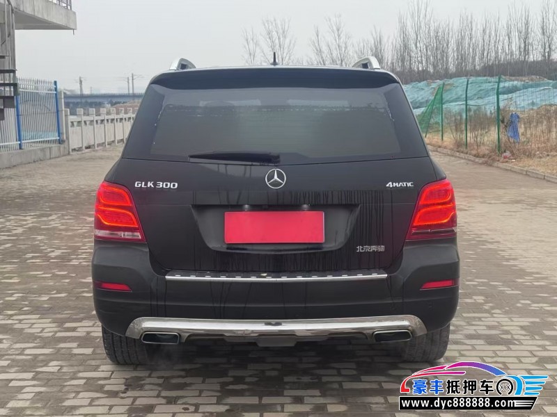 14年奔驰GLK级SUV抵押车出售