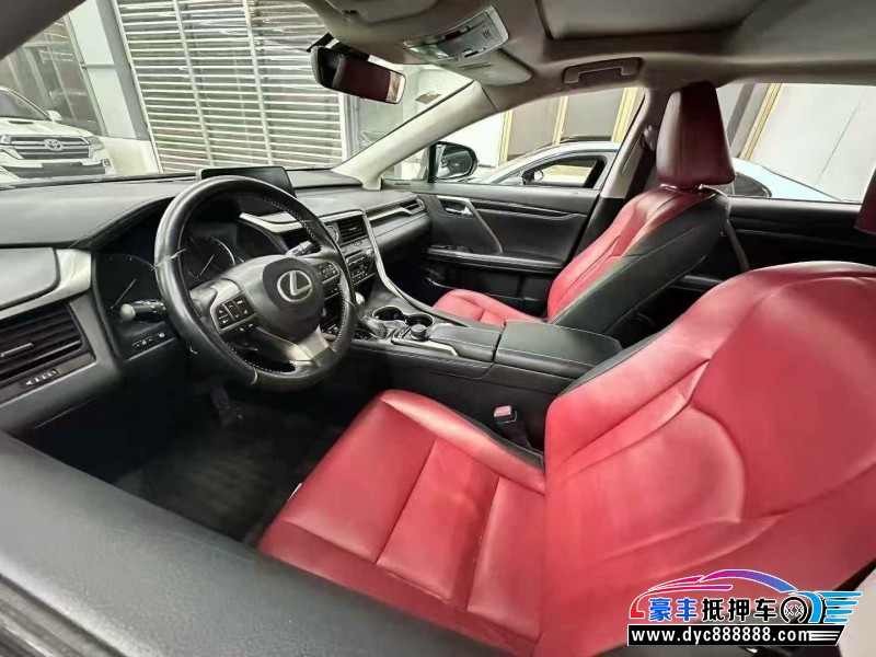 17年雷克萨斯RX轿车抵押车出售