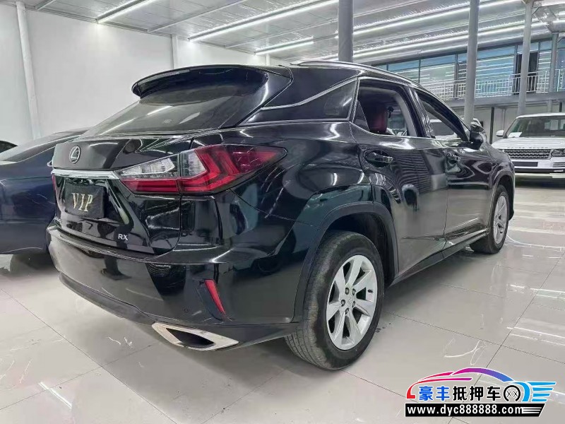 17年雷克萨斯RX轿车抵押车出售