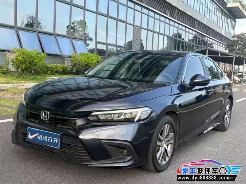 23年本田思域轿车抵押车出售