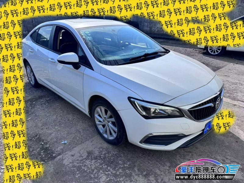 18年别克威朗轿车抵押车出售