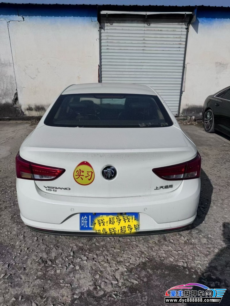 18年别克威朗轿车抵押车出售