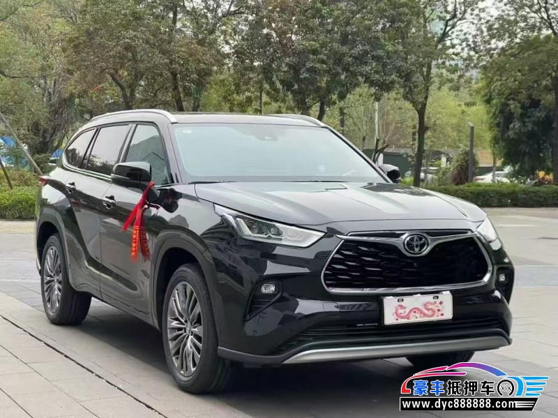 26年丰田汉兰达轿车抵押车出售