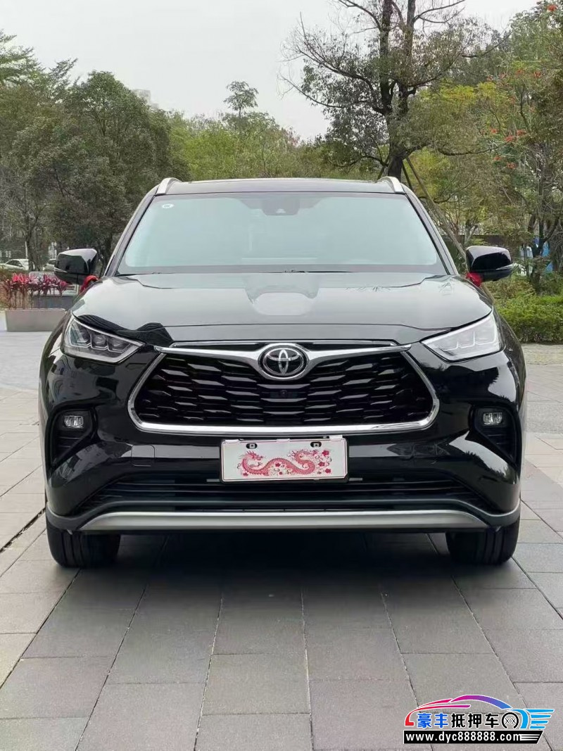 抵押车出售26年丰田汉兰达轿车