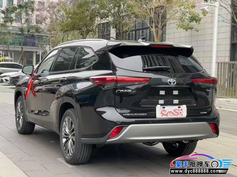 26年丰田汉兰达轿车抵押车出售