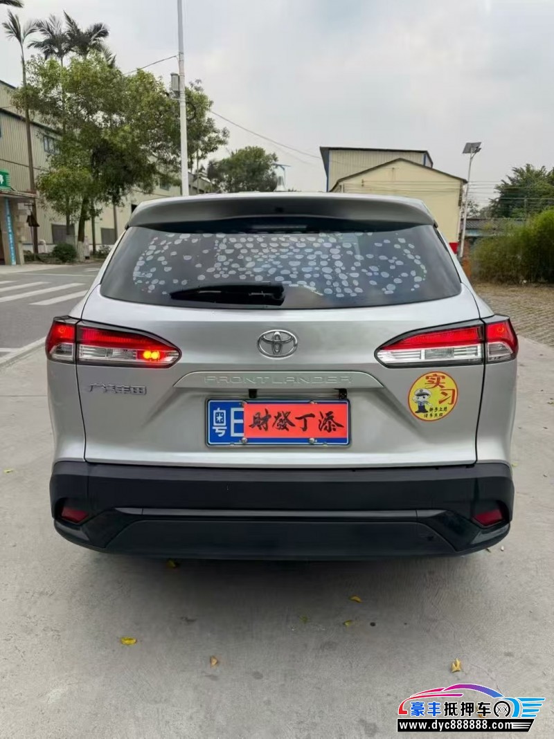 23年丰田锋兰达轿车抵押车出售