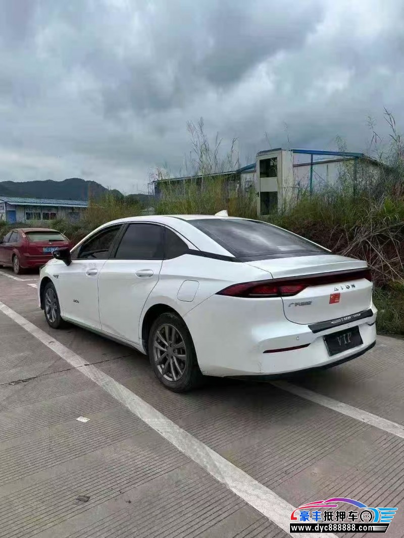 24年埃安魅S580轿车抵押车出售