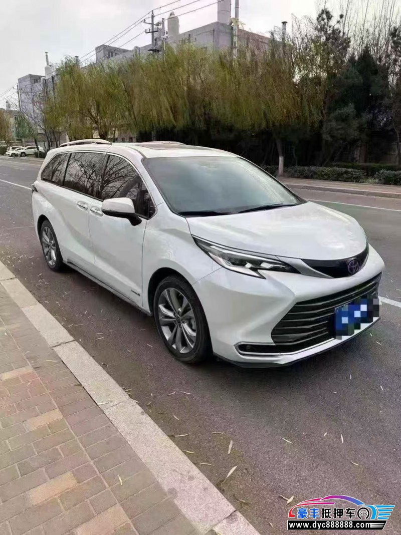 24年丰田塞纳轿车抵押车出售