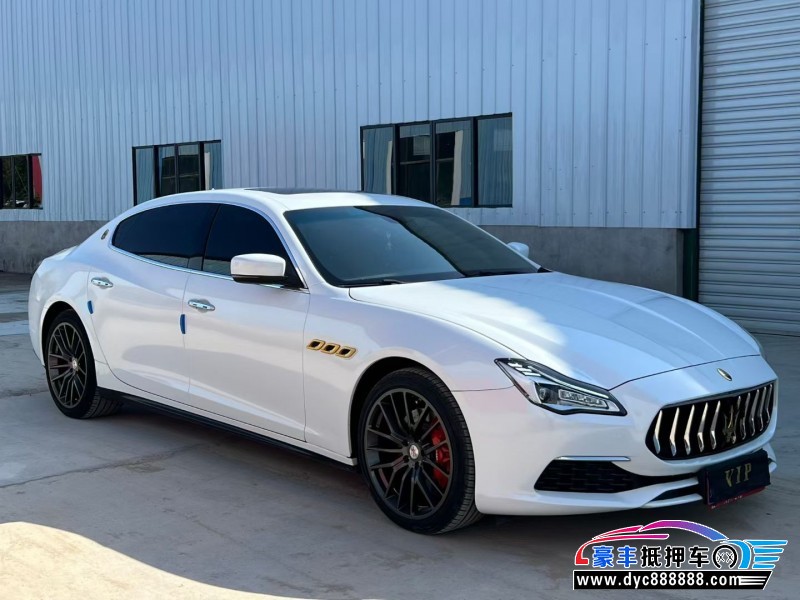 14年玛莎拉蒂总裁轿车抵押车出售