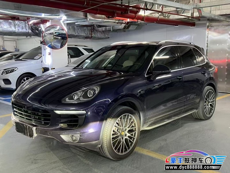 18年保时捷卡宴轿车抵押车出售