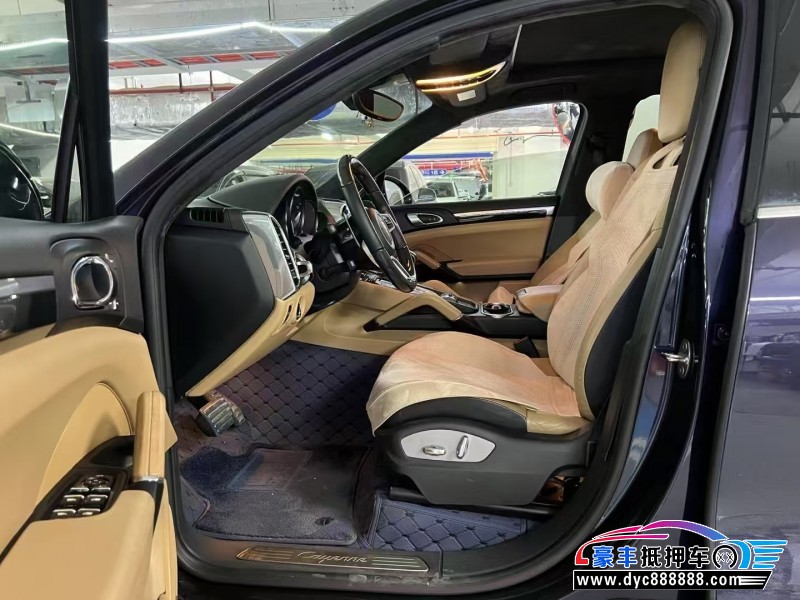 18年保时捷卡宴轿车抵押车出售