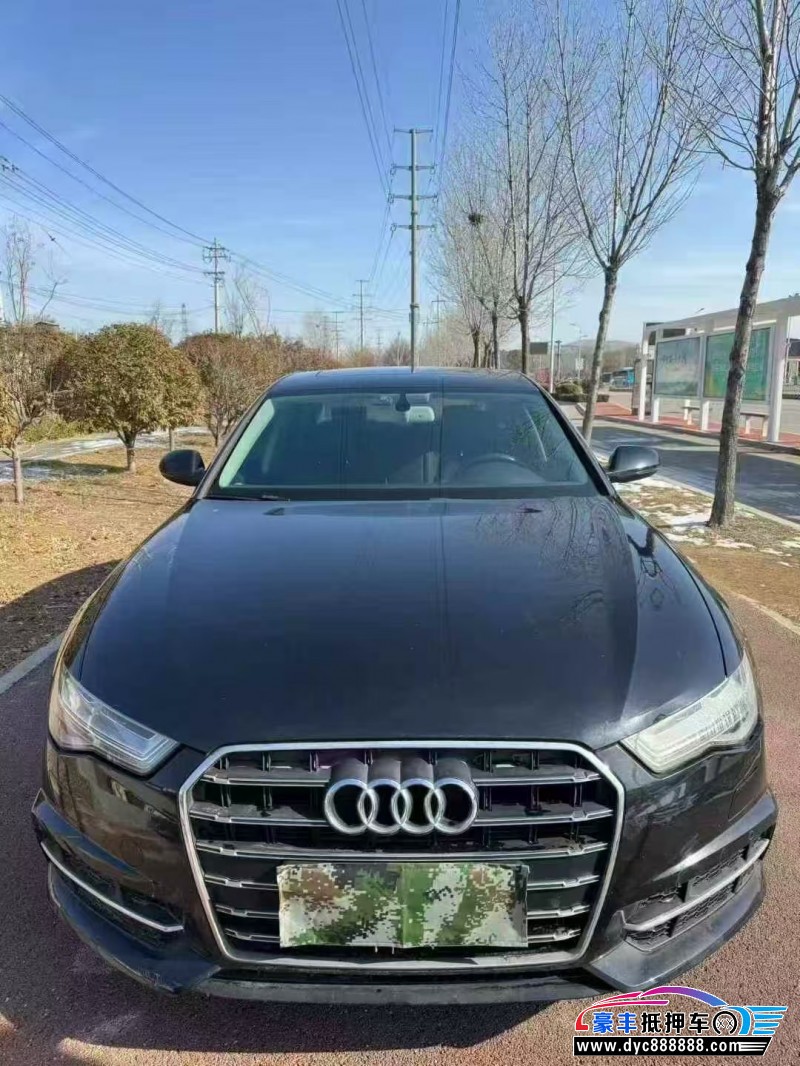 18年奥迪A6L轿车抵押车出售