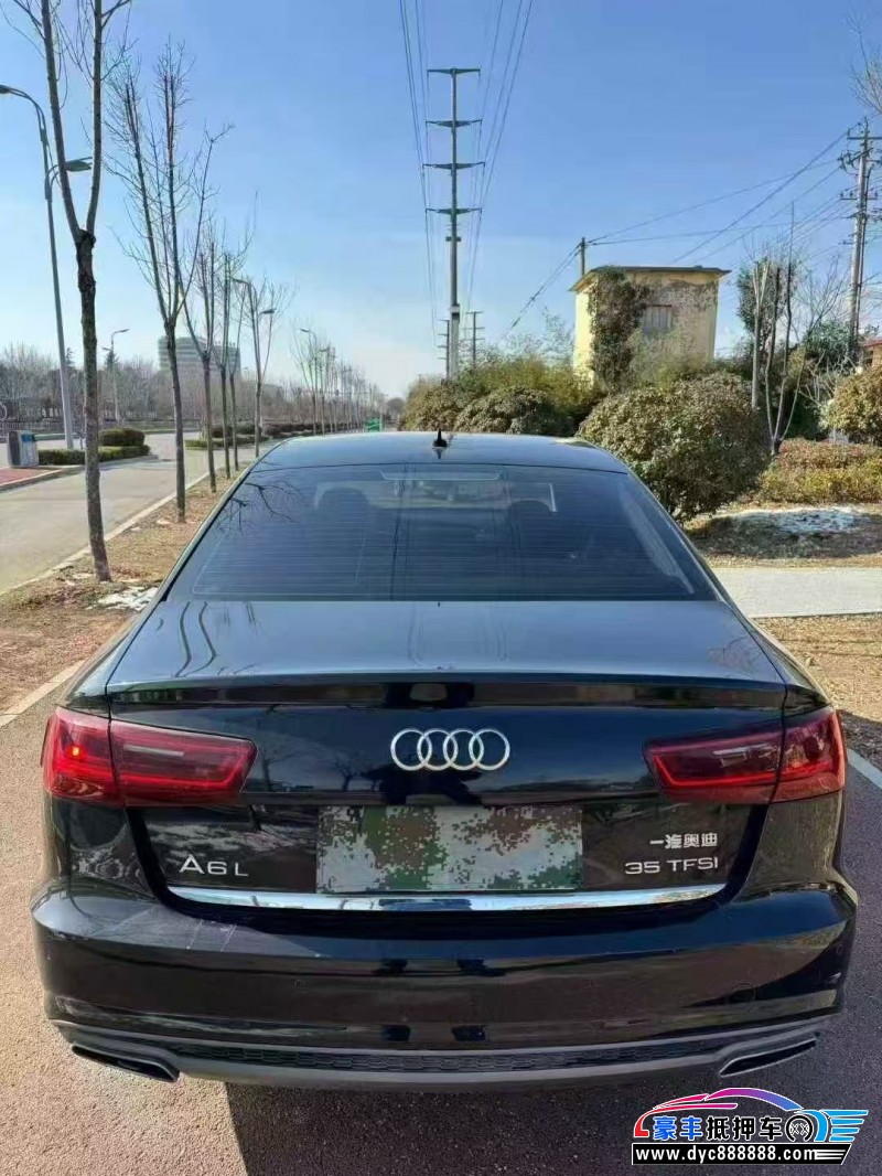 18年奥迪A6L轿车抵押车出售