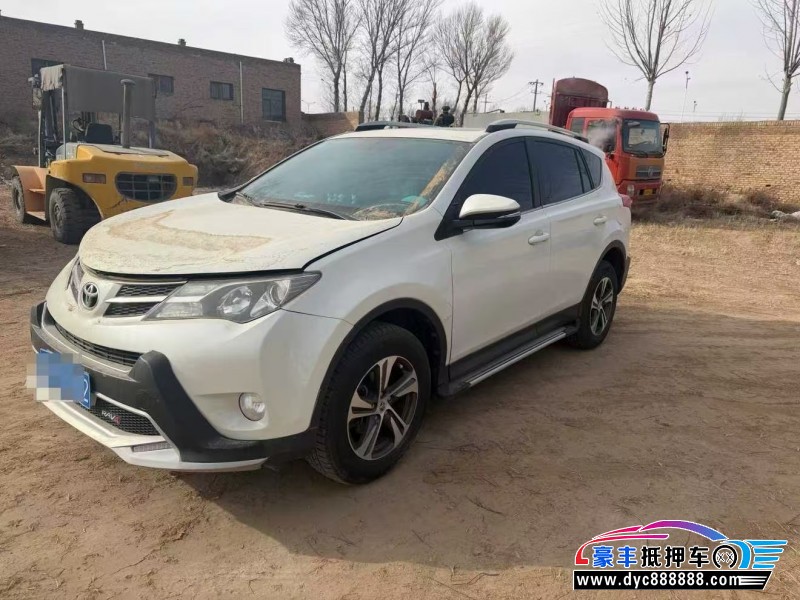 16年丰田RAV4轿车抵押车出售